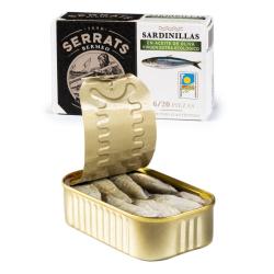 BABY sardinky v bio olivovom oleji 81g/115g SER