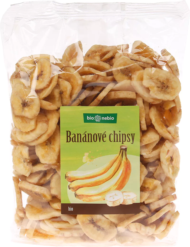 Bannov chipsy 400g bio
