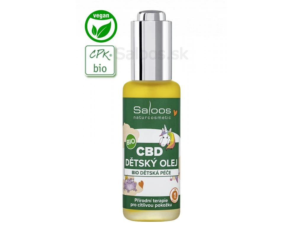 CBD detsk olej pre citliv pokoku 50ml