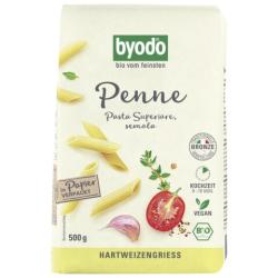 Cestoviny semola bezvajen Penne 500g bio BYO