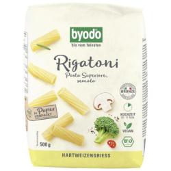 Cestoviny semola Rigatoni 500g bio BYO