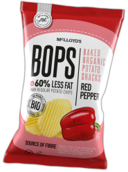 Chipsy s paprikov�m koren�m 85g bio