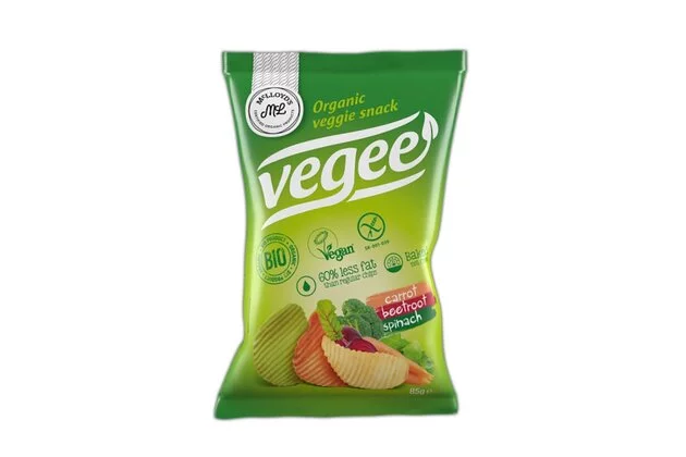 Vegee chipsy 85g bio
