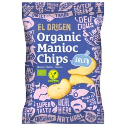Chipsy z manioky s morskou soou 60g bio ELD