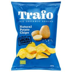 Chipsy zemiakov solen 125g bio TFO