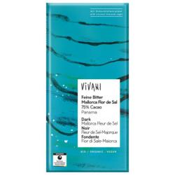 okolda 75% s fleur de sal 80g bio VIV