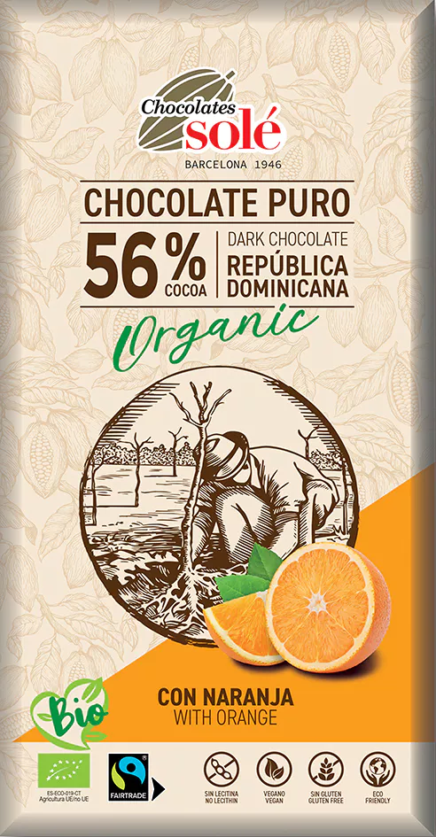 okolda hork 56% pomaranov 100g bio Sol