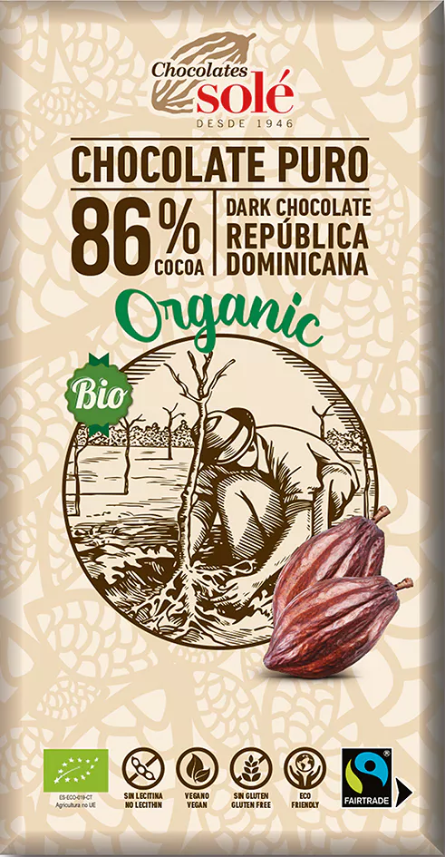 okolda hork 86% 100g bio Sol