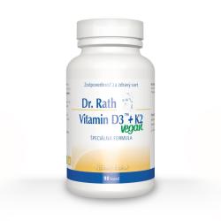 Vitamn D3+K2 90 kapsl vegan Dr. Rath
