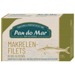 Filety z makrely v bio olivovom oleji 120g Pan do Mar