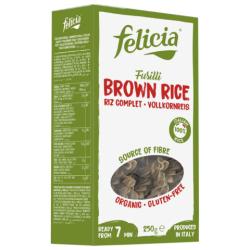 Cestoviny celozrnn ryov fusilli 250g bio FEL