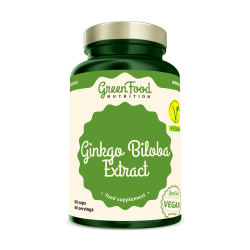 Ginkgo Biloba extrakt 60kaps.