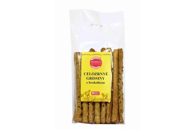 Grissiny celozrnn s brokolicou 100g bio