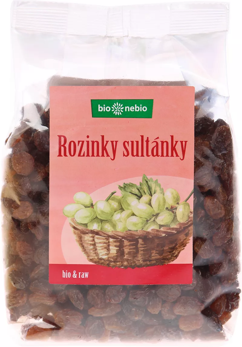 Hrozienka sultnky gastro 400g bio