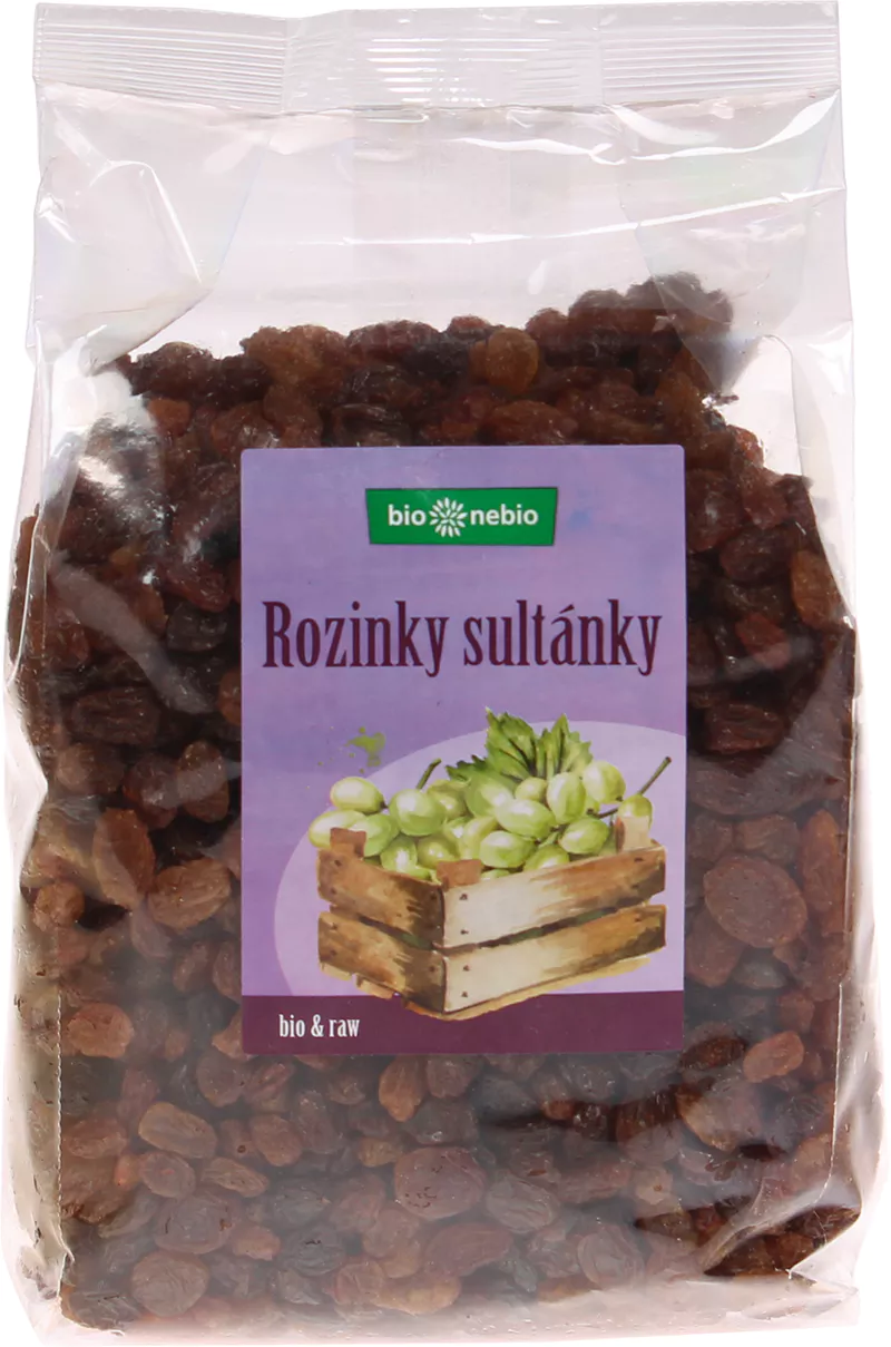 Hrozienka sultnky 1kg bio