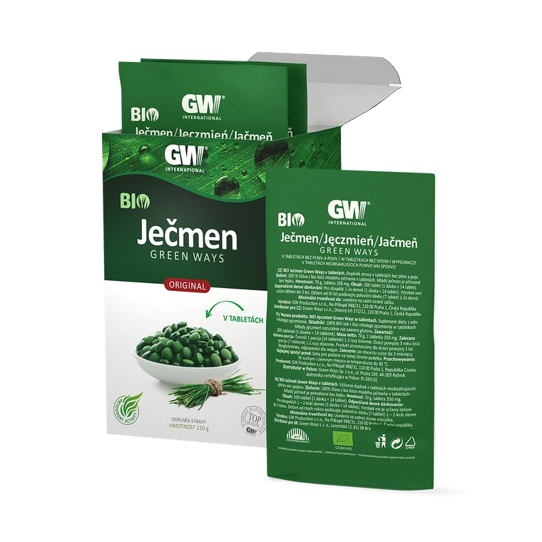 Zelen jame tablety GW 210g