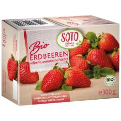 Jahody mrazen 300g bio SOTO
