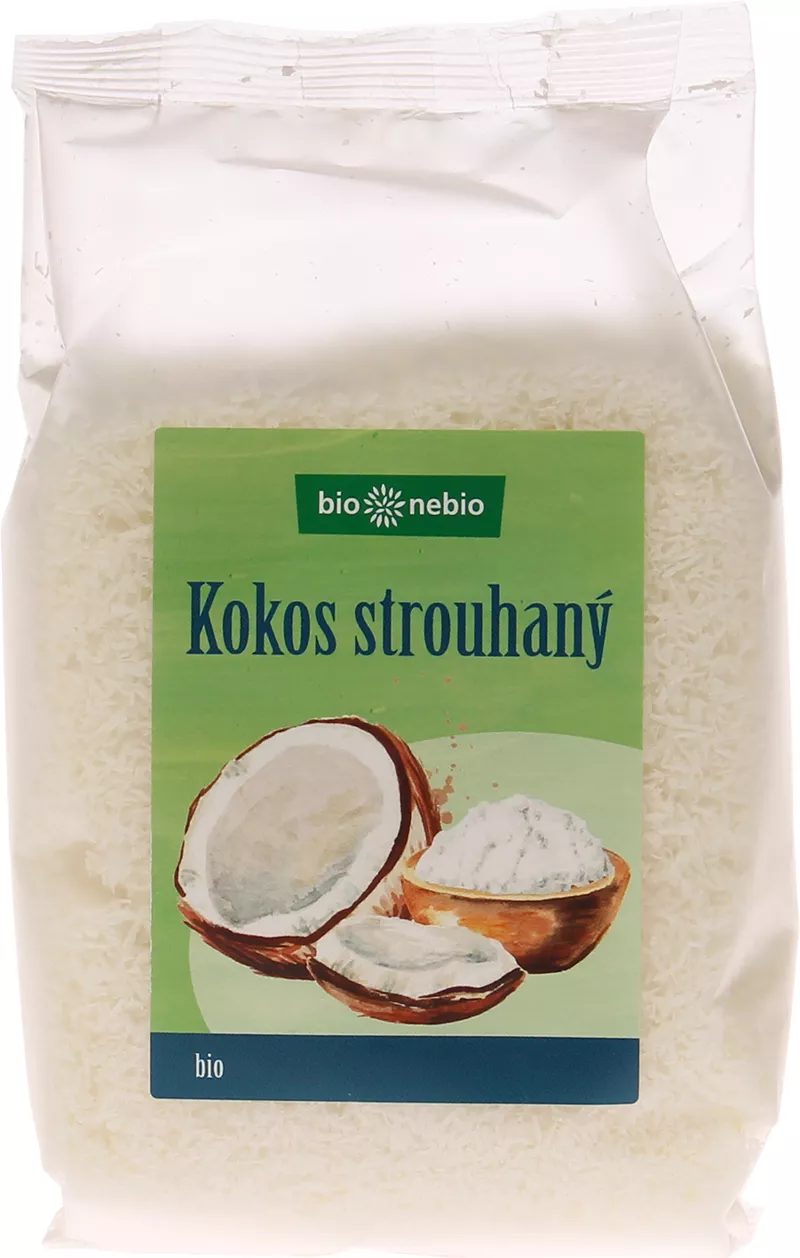 Kokos strhan 200g bio