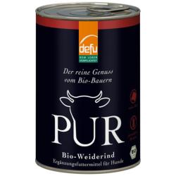 Konzerva pre psov hovdzia PUR 400g bio DEFU