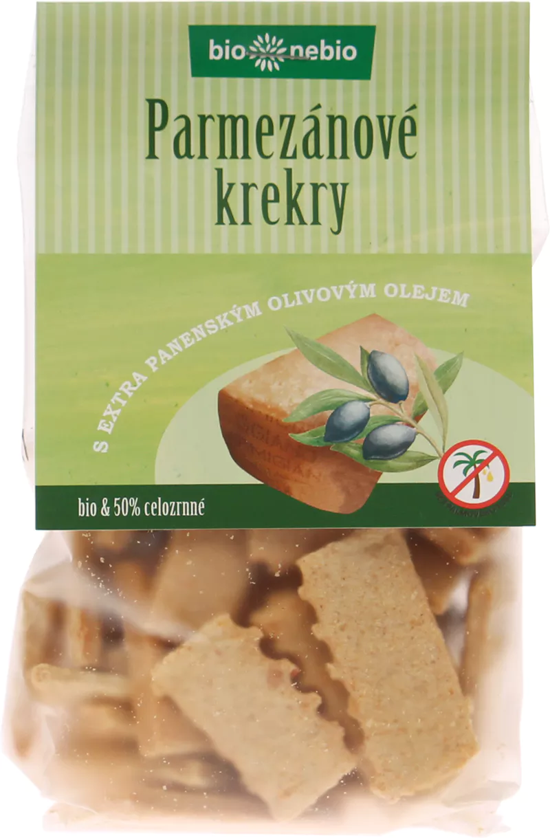 Krekry parmeznov s oliv.olejom 130g bio