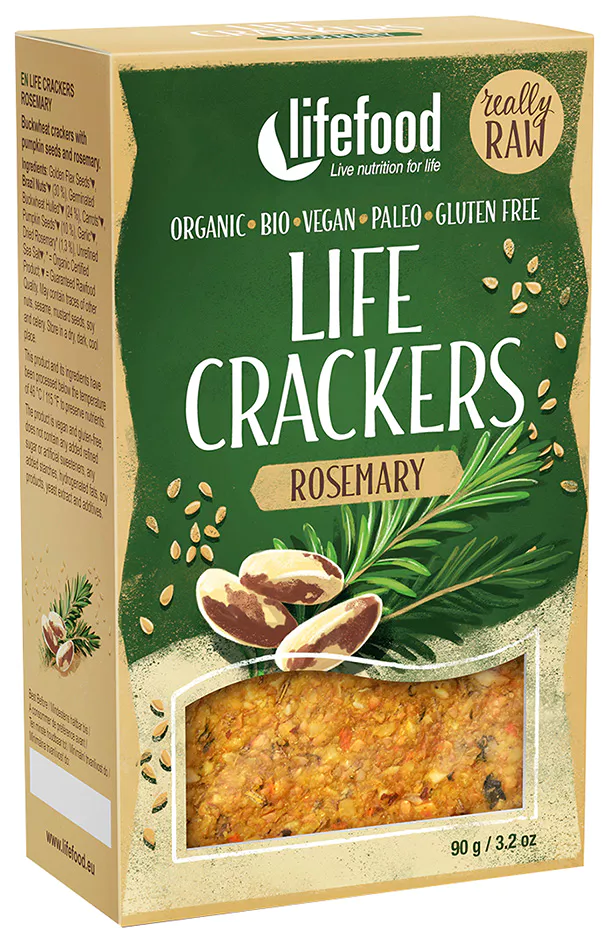 Nepeen placky rozmarnov 90g bio Lifefood