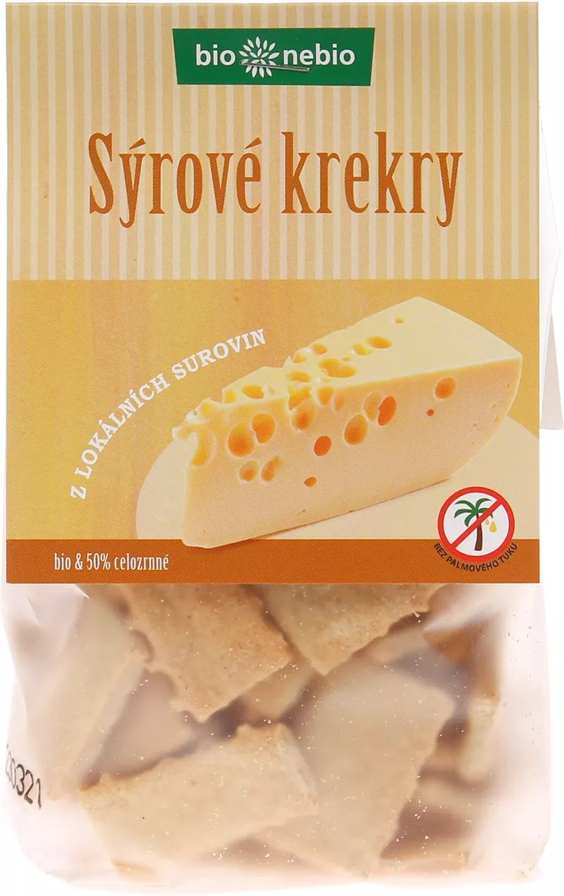 Krekry syrov 130g bio