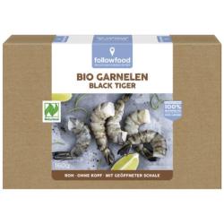 Krevety tigrie ierne mrazen 160g
