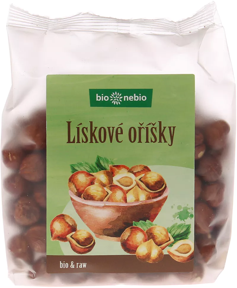 Lieskov orechy 200g bio