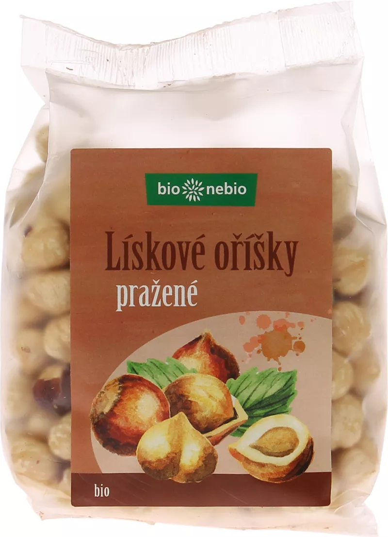 Lieskov orechy praen 200g bio