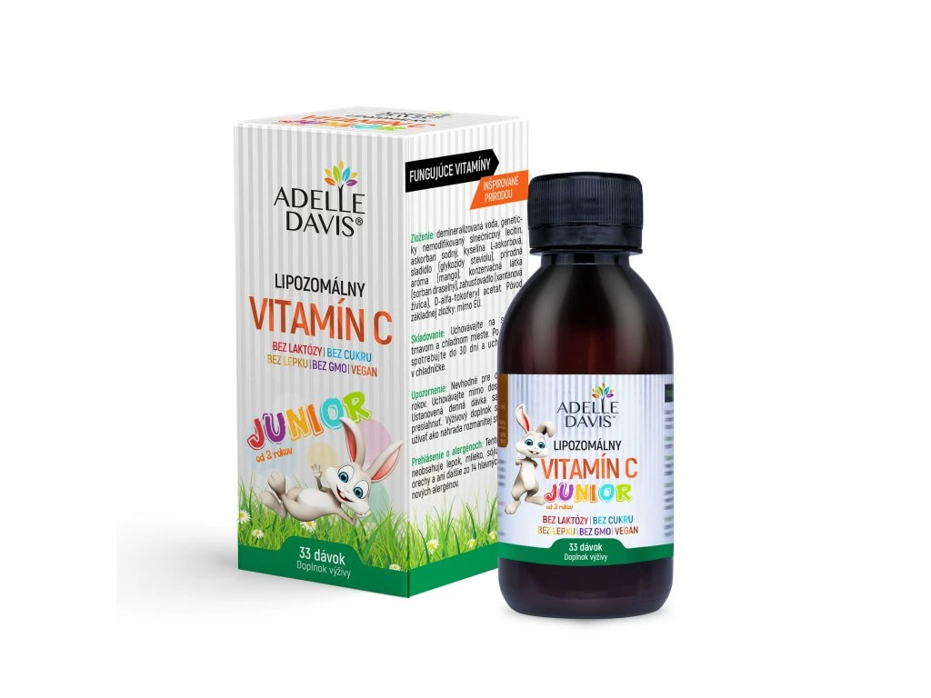 Lipozomlny vitamn C junior mango 33 dvok