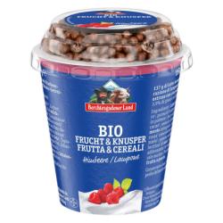 Malinov jogurt s okoldovmi cereliami 150g bio BGL