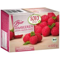 Maliny mrazen 300g bio SOTO