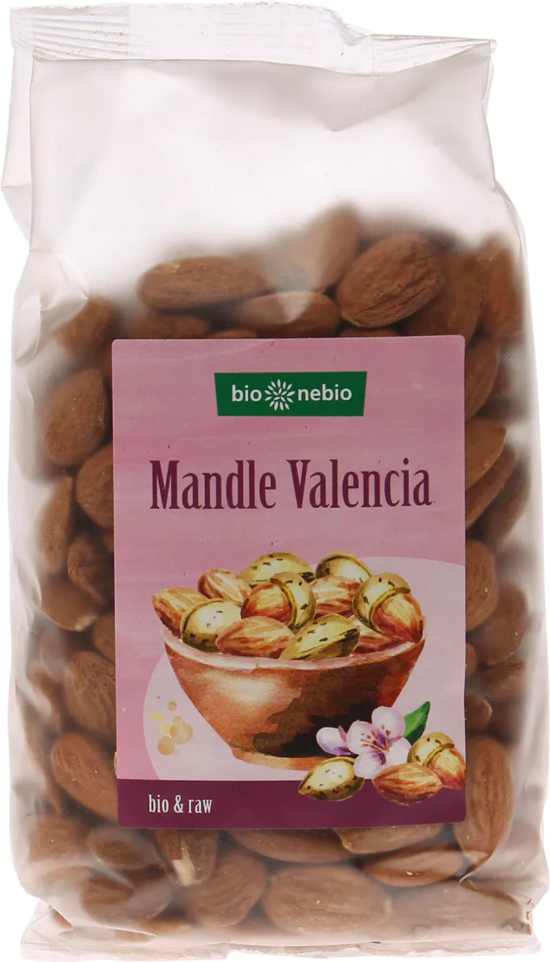 Mandle Valencia 400g bio