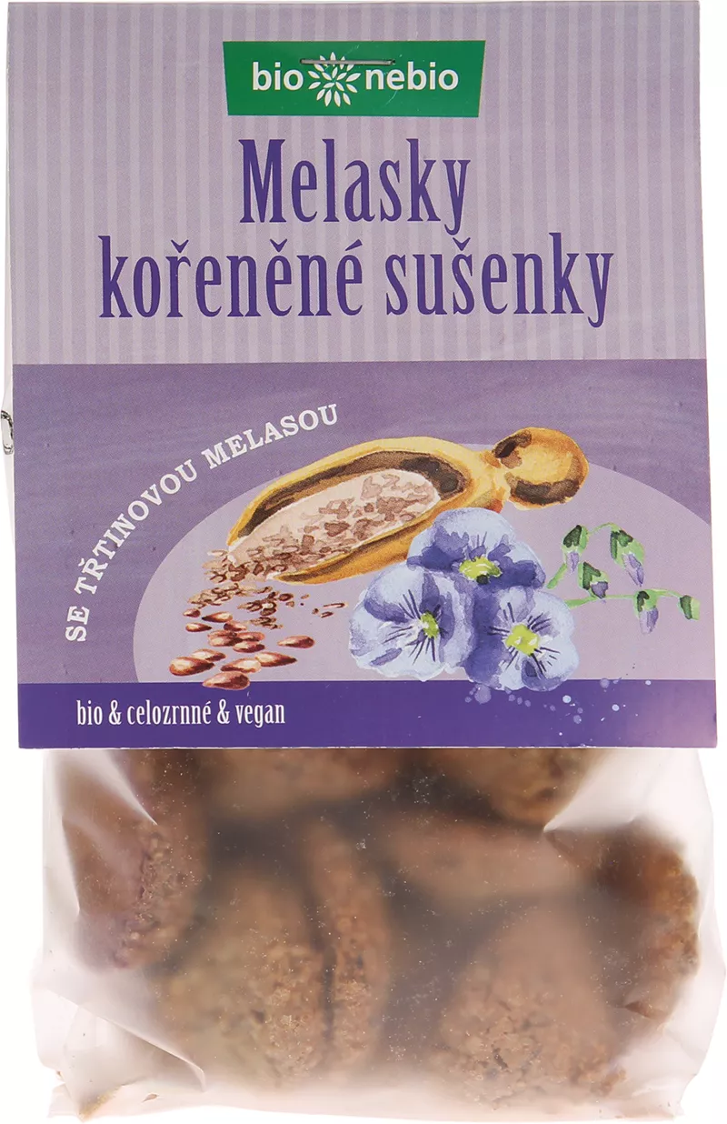 MELASKY celozrnn suienky 130g bio