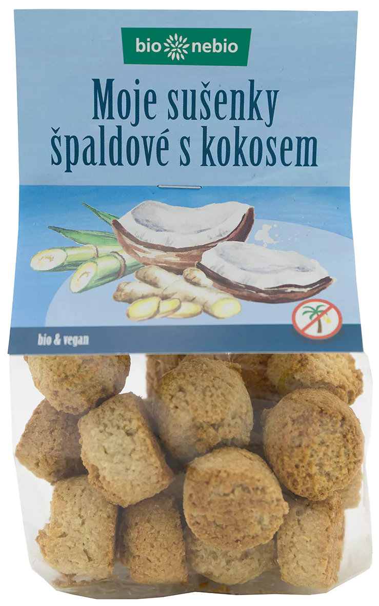 Moje suienky kokosov so zzvorom 130g bio