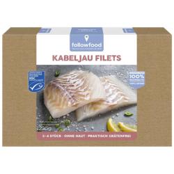 Mrazen filety z tresky bez koe 225g FF