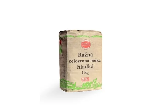 Mka celozrnn ran hladk 1kg bio
