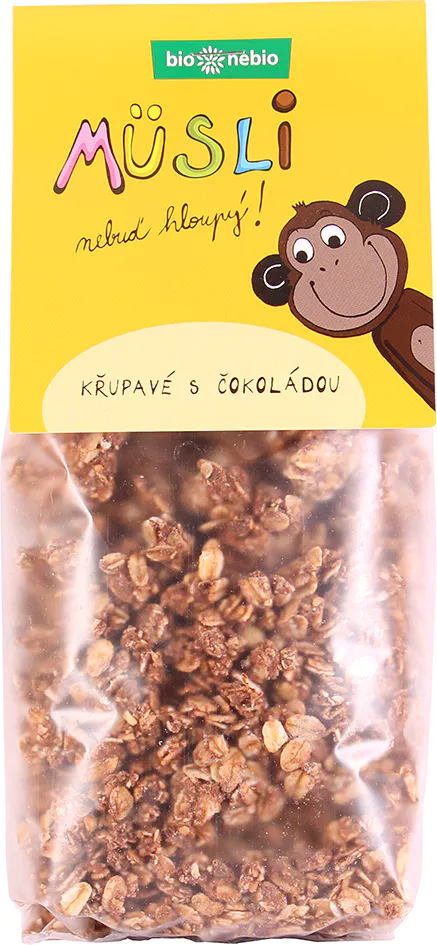 Msli chrumkav  s okoldou Nebu hlpy 300g bio