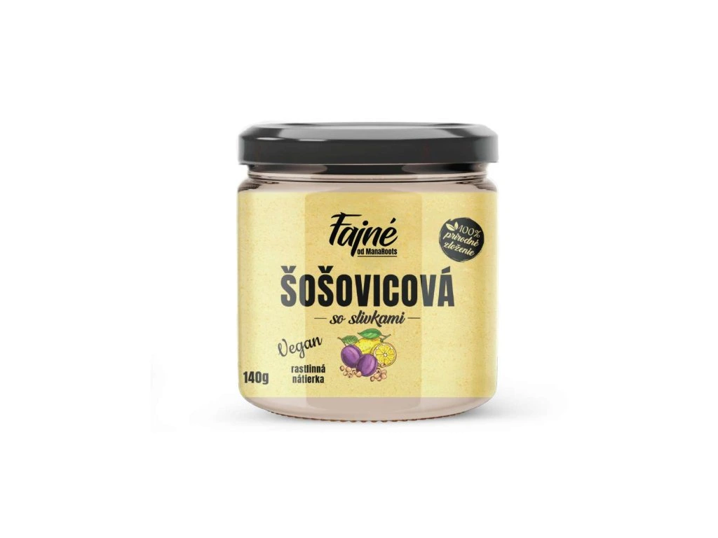 Ntierka oovicov so slivkami 140g Manaroots vegan