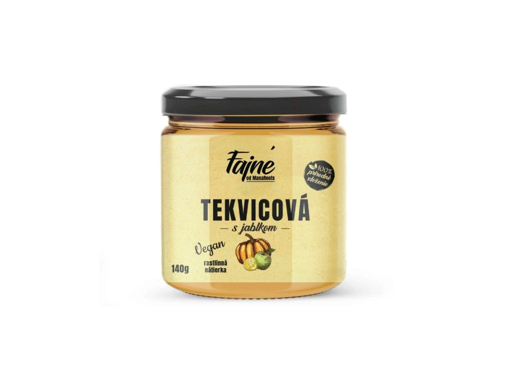 Ntierka tekvicov s jablkom 140g Manaroots vegan