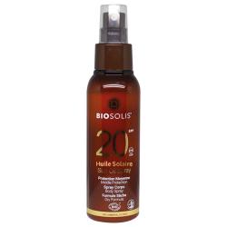 Nemastn olej na opaovanie SPF 20 100ml Biosolis