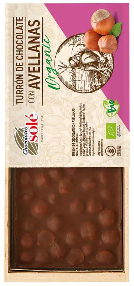 Nugt s lieskovmi orechami vegan 200g bio Sol