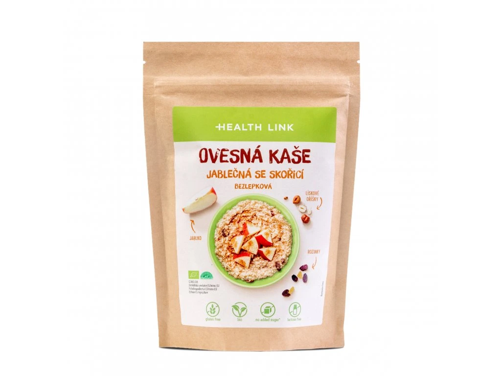 Kaa ovsen jablkov so koricou 300g bio HL