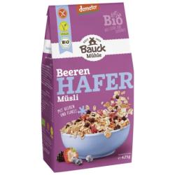 Ovsen bezlepkov musli s ovocm 425g bio BAK