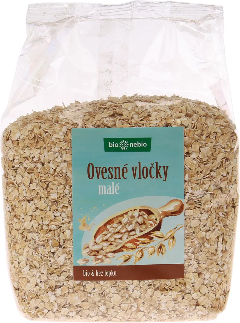 Ovsen vloky bezlepkov jemn 500g bio