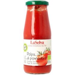 Paradajkov pretlak s kskami paradajok 425g bio SEL