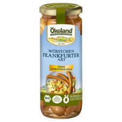Prky frankfurtsk v skle 540/250g bio OKL
