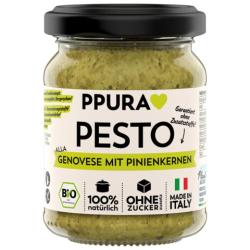 Pesto Genovese s pniovmi oriekami 120g bio PPURA
