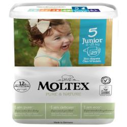Plienky JUNIOR Moltex 25ks 5