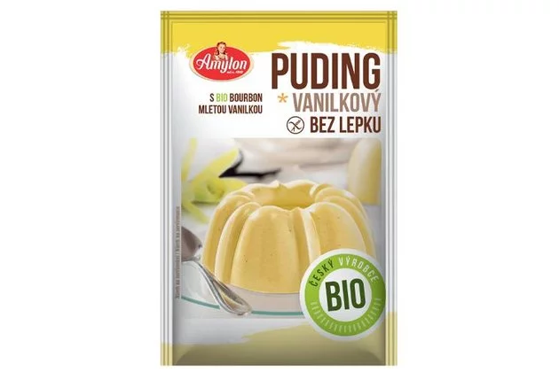 Puding vanilkov 40g bio Amylon